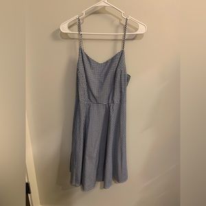Old Navy Checkered Blue Dress